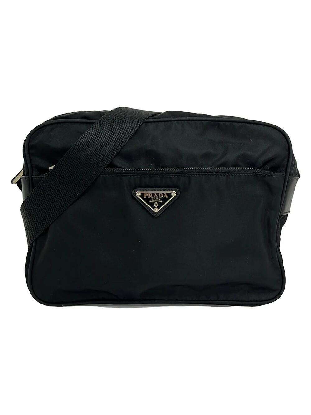 Prada Black Nylon Shoulder Bag #341756P67B